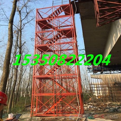 河北安全梯笼 框架式安全梯笼 拼装式爬梯生产厂家